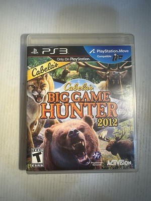 Ps3 Cabela's Big Game Hunter 2012 PlayStation 3 with Manual Complete Used