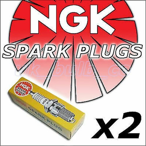 2x NGK SPARK PLUGS BPR4FS-11 2527