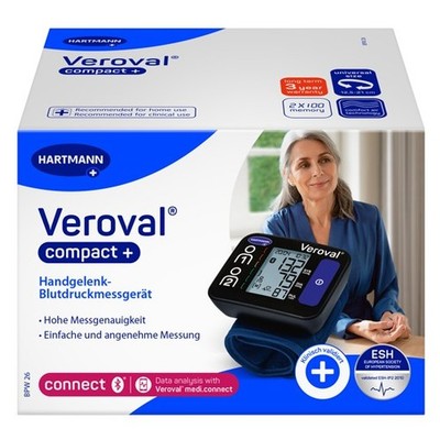 VEROVAL compact plus Handgelenk-Blutdruckmessgerät- OVP vom med.FH