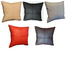 Lederkissen Sofakissen Echt Leder Sofa Dekokissen Rindsleder Kissen Kissenbezüge