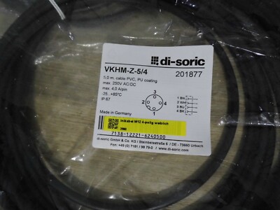 Cable de conexión DI-SORIC | TKHM-W-10 – Nexon Technologies