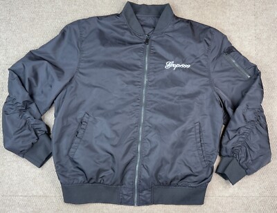 GXP 1999 Sakazaki Men's Asian Embroidered Dragon & Tiger Bomber Jacket Size XL