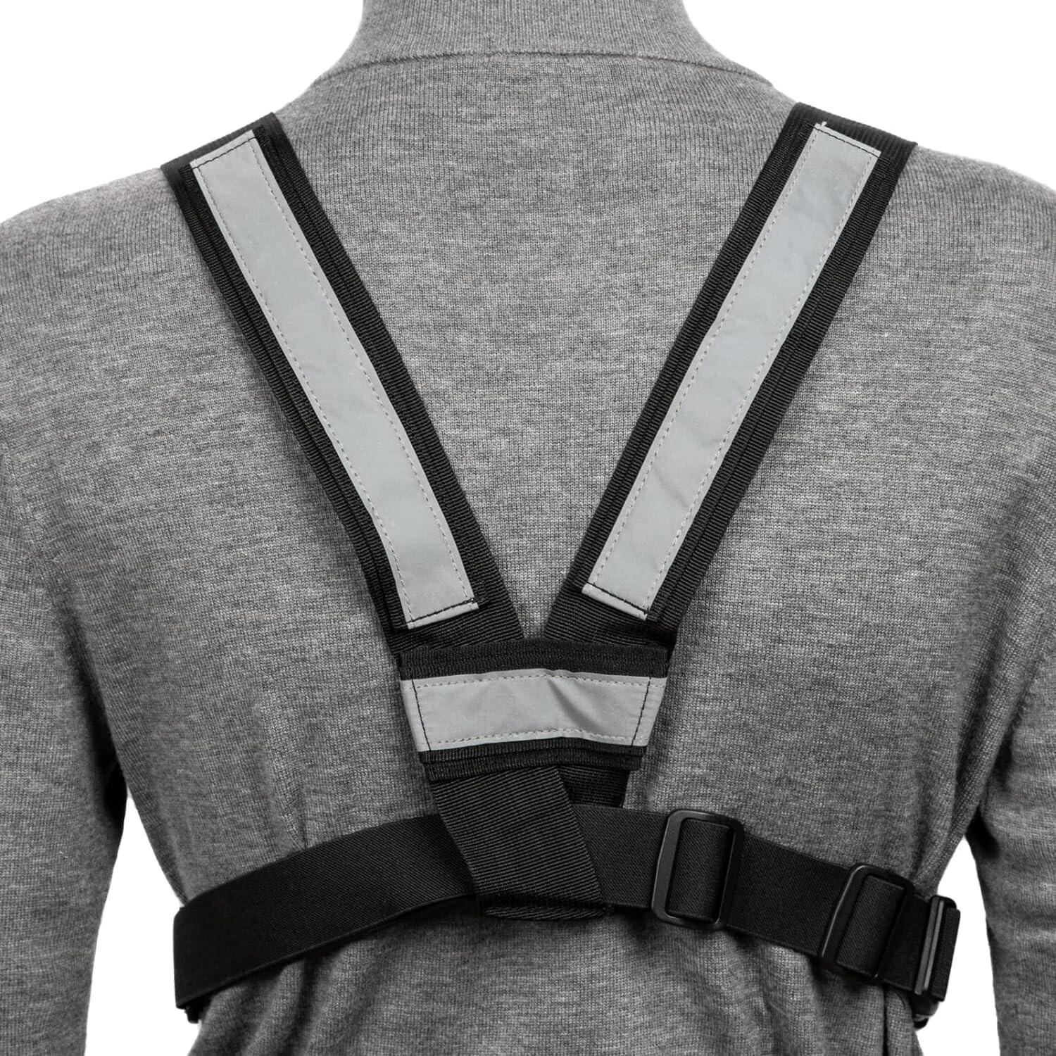 LUITON Radio Chest Harness with Reflective Strips Shoulder Holster