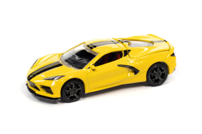 2020 CHEVY CORVETTE C8 STINGRAY  1/64 scale DIECAST CAR AUTO WORLD AWSP084/24B