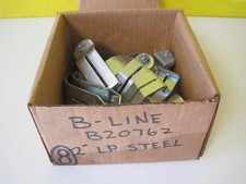 B-LINE B2013 2" STD 2 3ip LOT OF 8 CONDUIT HANGER STRUT CLAMP STRAPS NEW