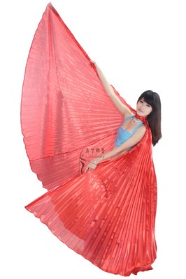 Isis wings Belly Dance, close back(Isis wings+2 telescopic sticks) shipping USA 