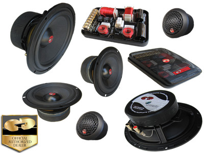 NIB CDT AUDIO ES-642i 3-WAY 6.7'' GOLD SERIES CAR AUDIO COMPONENT SET FREE GIFT!!