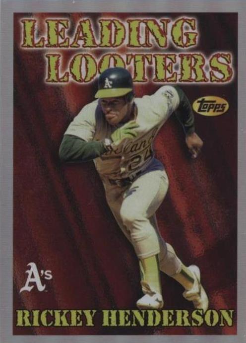 2023 Topps Archives - Rickey Henderson #SB-21 - 1 of 1