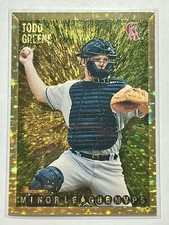 1995 Bowman Todd Greene #227 Gold Foil Parallel California Angels