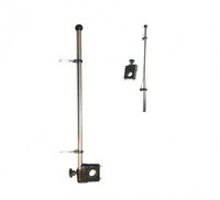 Flaggenstockhalter Flaggenstock Edelstahl Nylonhalter ARBO-INOX