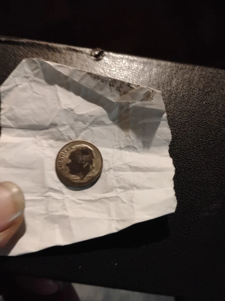 2002 p Dime Wrong Metal It's Light . They Have A 2012 P Same Way Sold For 18,000 - Image 2 of 4