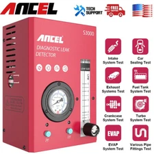 ANCEL S3000 Automotive EVAP Smoke Machine Diagnostic Vacuum Leak Detect Tester