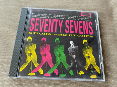 080688095222 Sticks and Stones The Seventy Sevens 77s 1990 Audio
