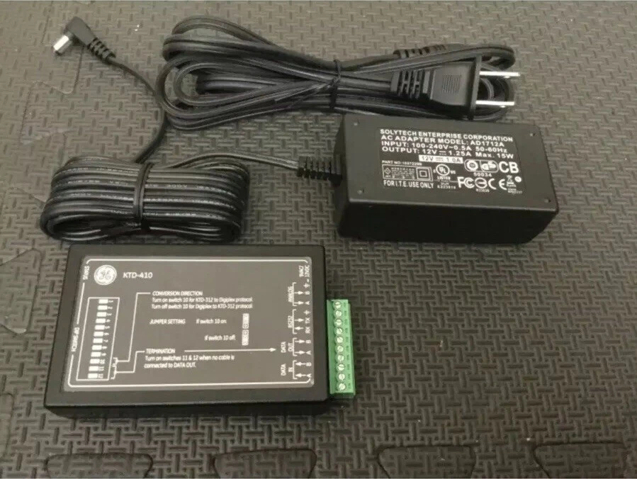 GE Security KTD-410 Interface Unit W/ Cables NEW IN BOX - Image 2 of 2