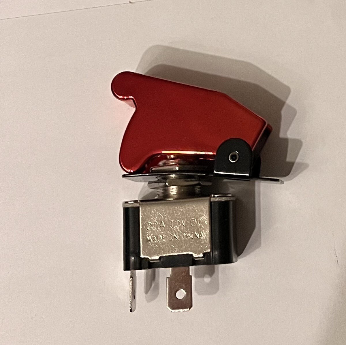 Switch レッド Cambridge 20 Amps Red Racing Toggle Switch