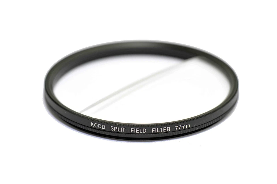 Split Field Filter +2 Diopter 77mm in Slim Rotating Ring Split-Field 77mm Filter - Image 2 of 2