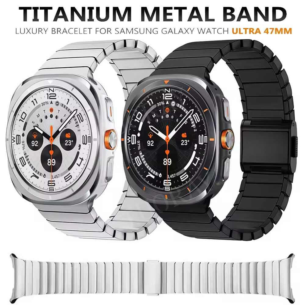 Quickfit Titanium Metal Wrist Band Strap For Samsung Galaxy Watch Ultra 47mm New
