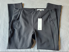 Veronica Beard Core Zip-Back Scuba Pants in Black Size 16