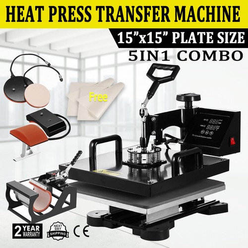 5IN1 Combo Heat Press Machine 15\