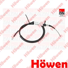 Fits Alfa Romeo 147 2001-2010 Hand Brake Cable Rear Right Howen 46542755
