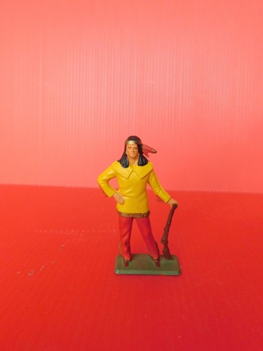 Figurine STARLUX Western Indien - Échelle 1:32 (60mm) - Occasion - Fabriqué En France