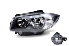 Scheinwerfer Halogen passend für BMW 1er E81 E82 E87 E88 09-13 H7 H7 Li. + Nebel