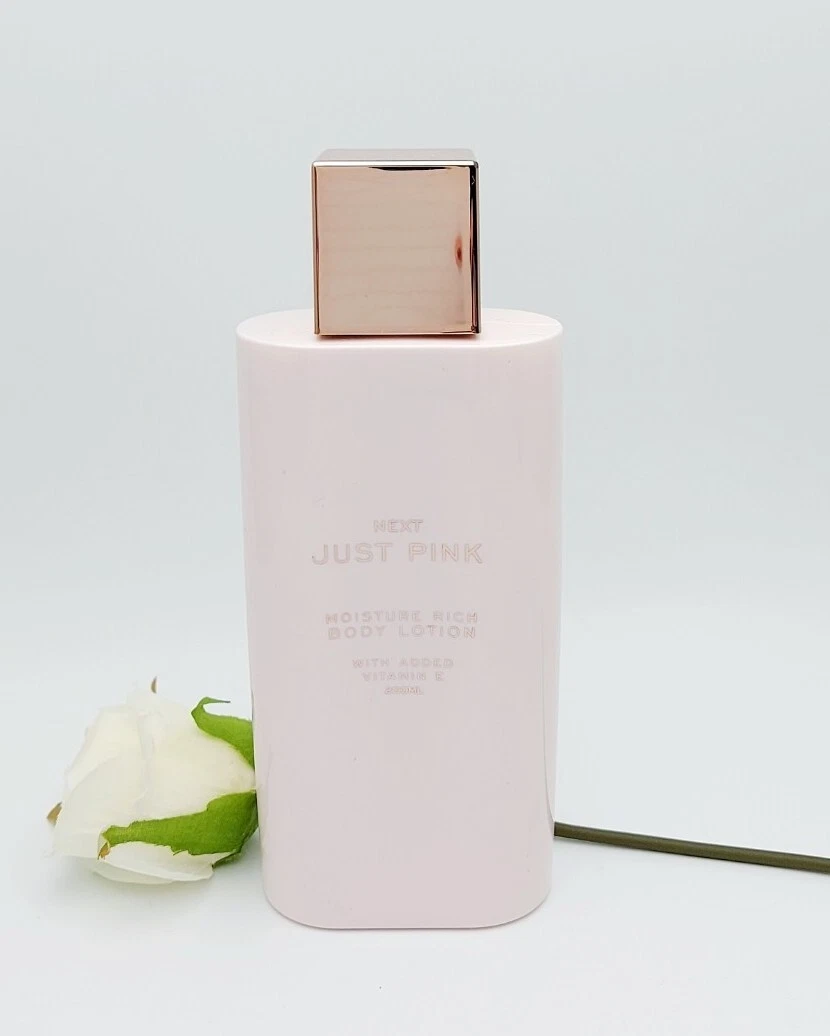 New NEXT Just Pink Moisture Rich Body Lotion Vitamin E 200ml Sealed