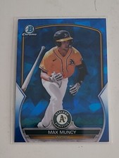 2023 Bowman Chrome Sapphire #BCP87 Max Muncy Athletics BCP-87