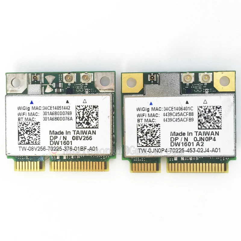 Dell Wireless DW1601 QCA9005 8V256 WiGig 802.11AD 7Gbps Half Mini Wireless Card - Image 2 of 4