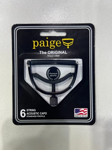 Paige guitar capo Original 6-String Acoustic Capo-standard profile