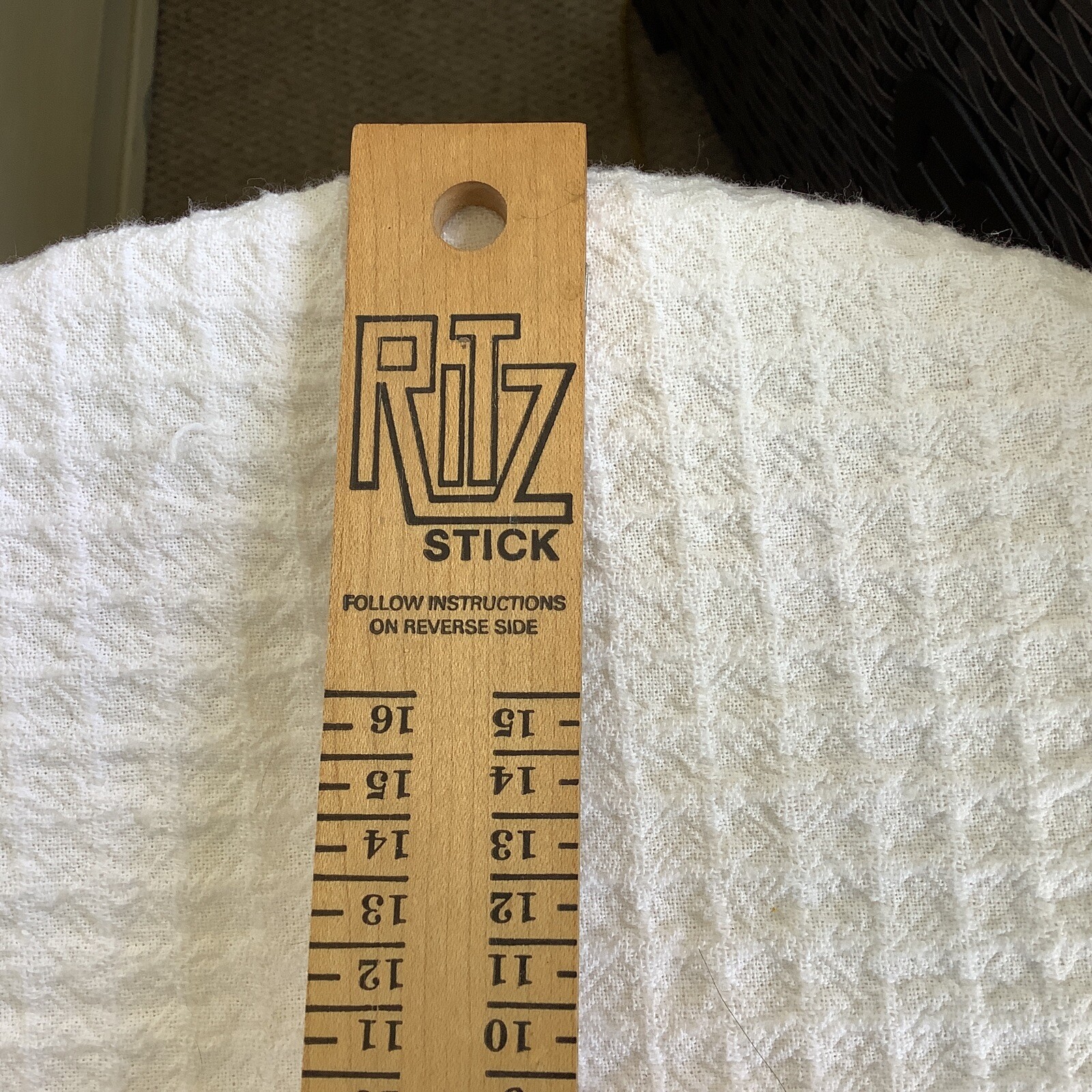 Ritz Stick Shoe Measuring Scale light wood color Vi… Gem