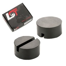 2x Jack di Ricezione 75x35mm Tondo Gomma Adattatore Blocco per Audi Tt 8J 8N Fv
