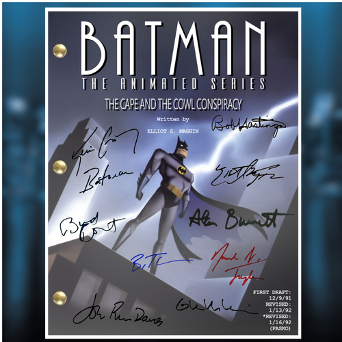 Batman The Animated Series The Cape & Cowl Conspiracy Script Signed Reprints - Picture 4 of 8