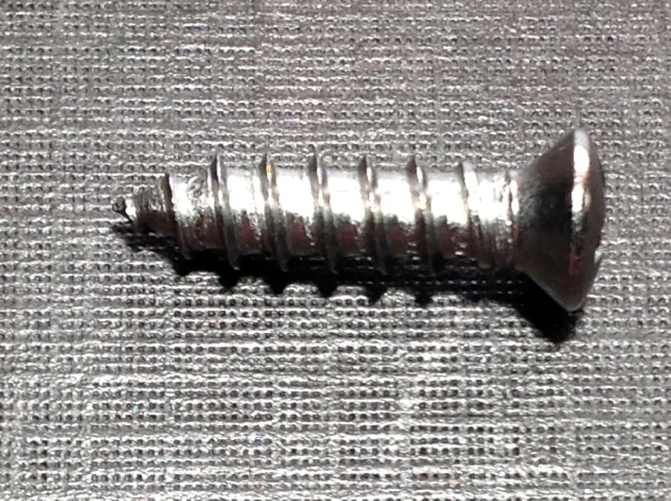 100 piezas para Dodge #8 x 5/8" con #6 cabeza adornación parabrisas moldura tornillos acero inoxidable Foto 4 de 4