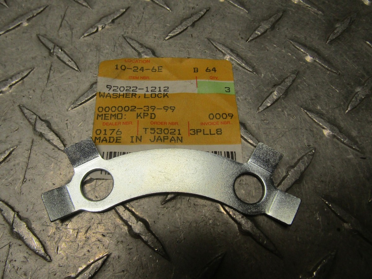 Kawasaki Many Models Fitment in Description OEM Lock Washer 92022