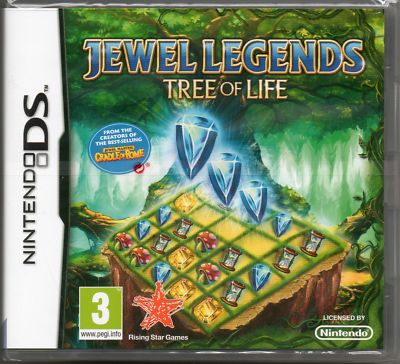 JEWEL LEGENDS: TREE OF LIFE SPIEL DS DSi Lite 3DS ~ NEU / SEALED