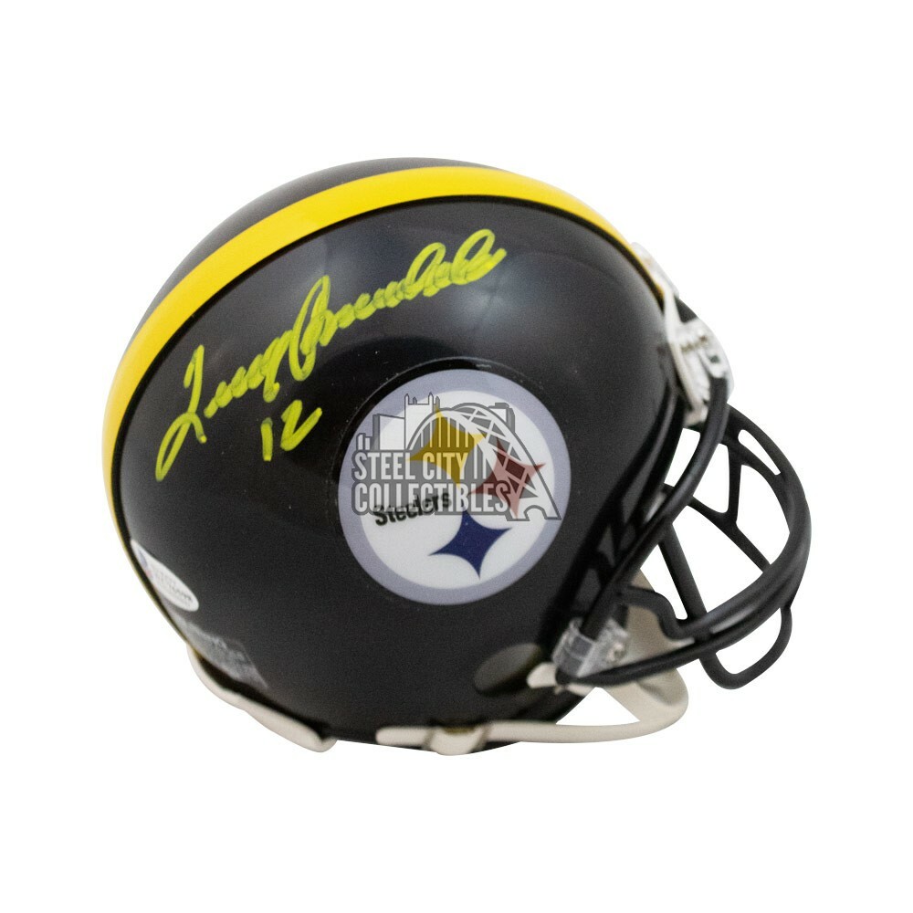 Terry Bradshaw Autographed Signed Pittsburgh Steelers Mini Football Helmet - BAS COA 
