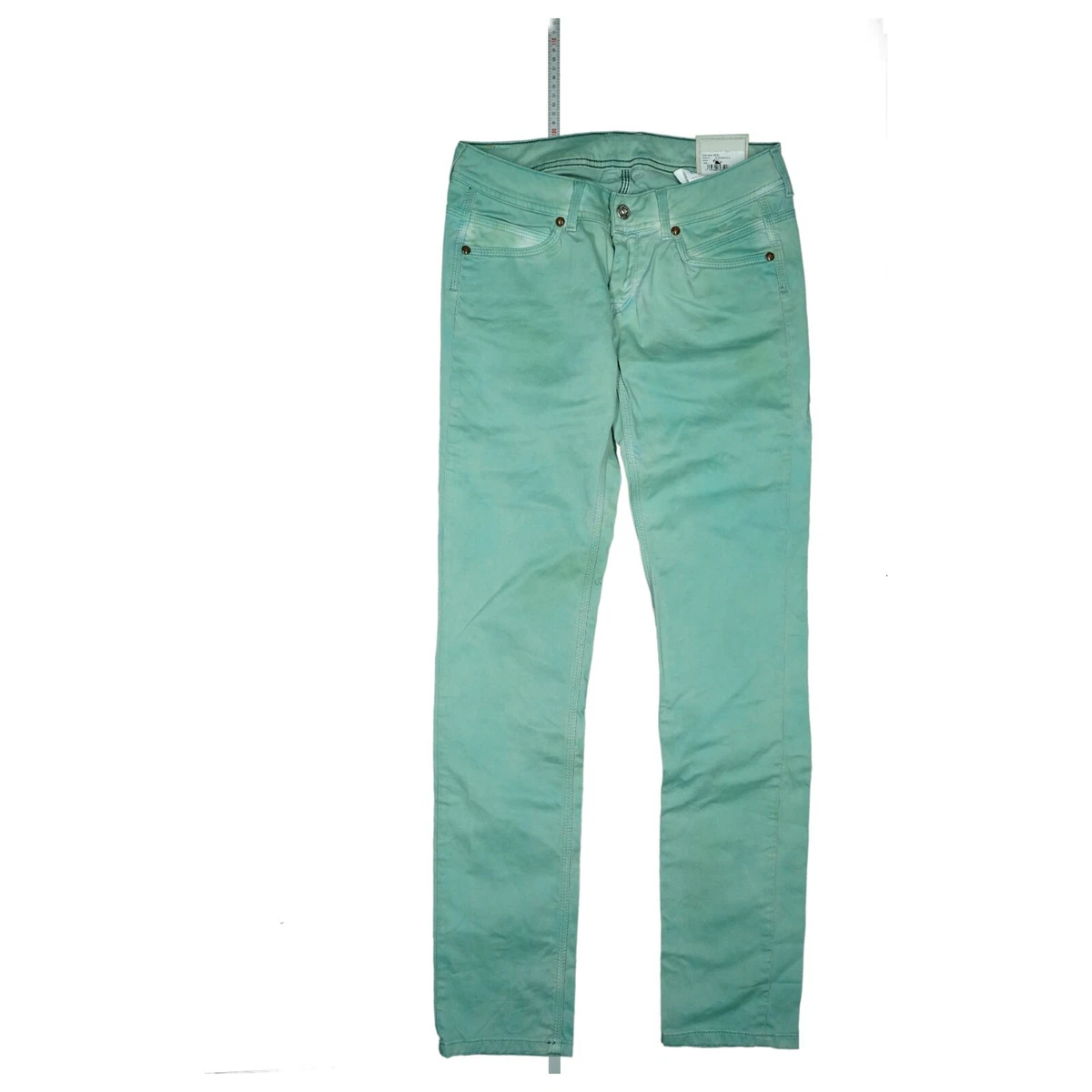Camiseta De Manga Larga Pepe Jeans Ganda Para Mujer - Color Verde Thyme, Talla S, Tejido Suave Elástico Y Cómodo
