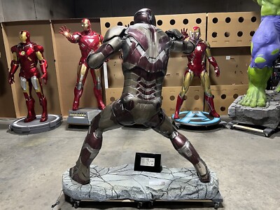 Life Size Marvel Ironman Mark XLII 42 Battlefield Edition 1:1 Size