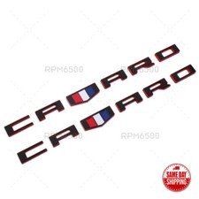 2x Gm Camaro Redline Letter Fender Marker Emblem 3d Badge Rs Ss Zl1 Z28 Sport 2x Gm Camaro Redline Letter Fender Marker Emblem 3d Badge Rs Ss Zl1 Z28 Sport