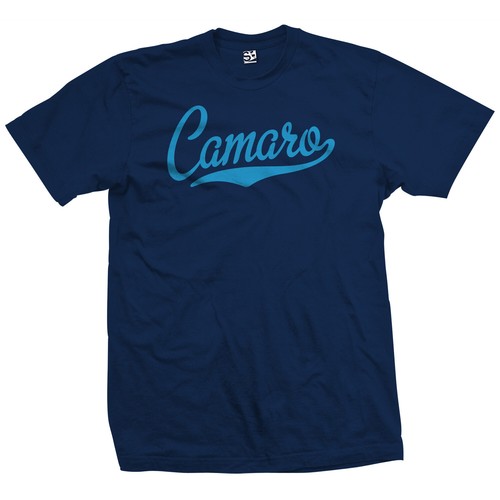 Camaro Script T-Shirt | Z28 SS RS 67 68 69 70 71 72 73 Classic Muscle Car Jersey - Picture 35 of 36