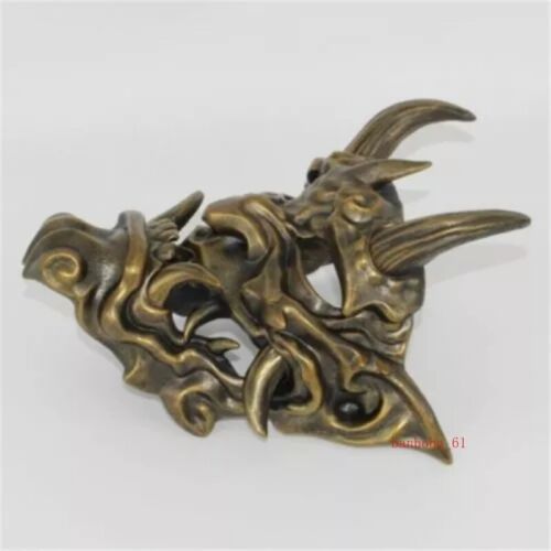 Japanese Prajna Mask Hannya Noh Kabuki Devil Demon Oni Samurai Halloween Mask - Picture 3 of 15