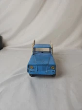 Vintage Tonka Stake Truck Jeep Blue And White tilt bed Farm 1960’s #MM
