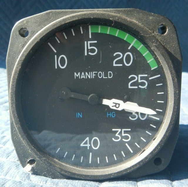 CESSNA MANIFOLD PRESSURE INDICATOR P/N C6620260102 eBay