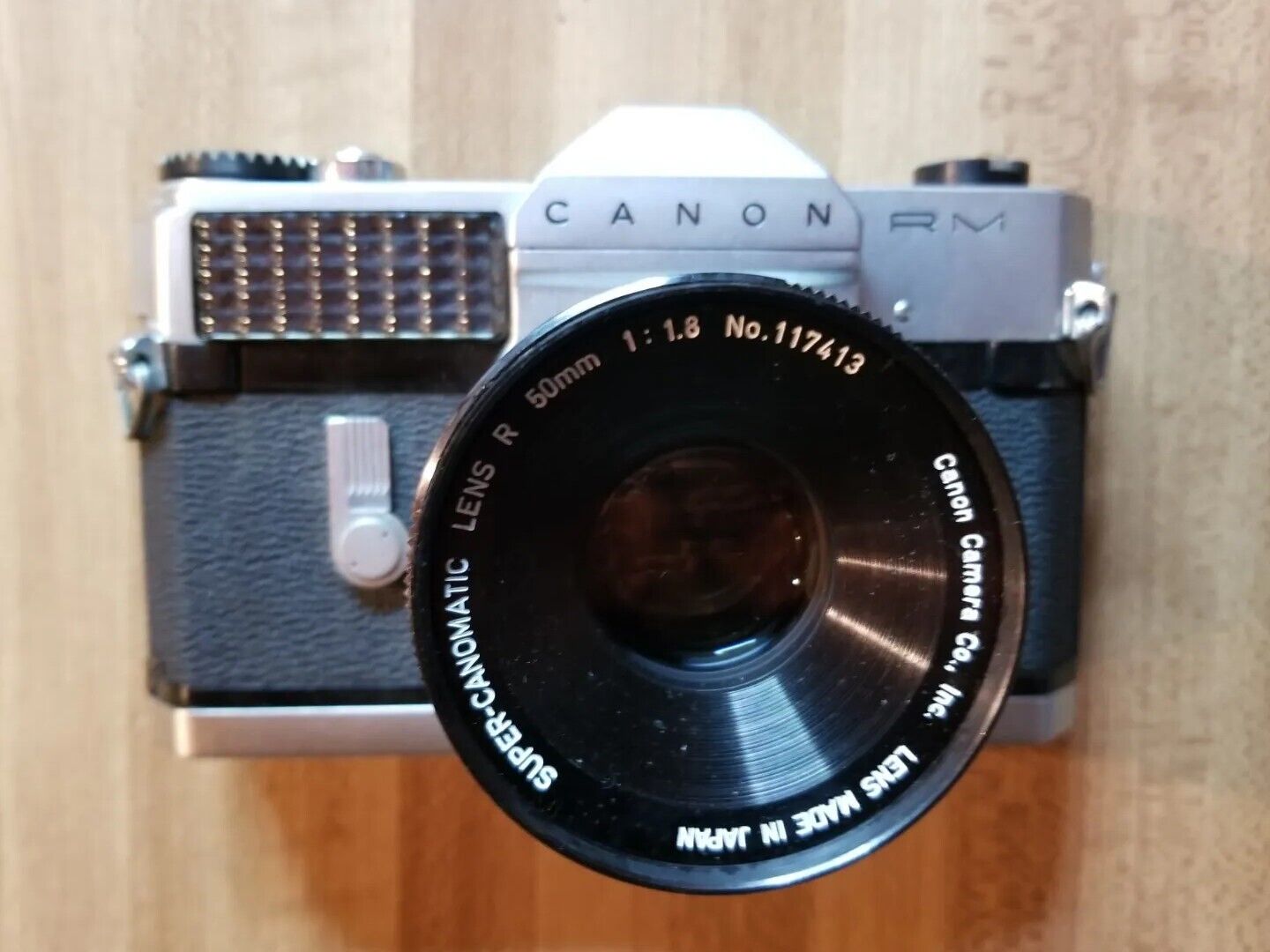 Canon Canonflex RM Camera w/ SUPER-CANOMATIC Lens R 50mm F1.8! 