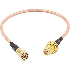 SMB-TK Female to SMA-KY Female RG316 Coaxial Cable Pigtail 20cm High Quality Qu