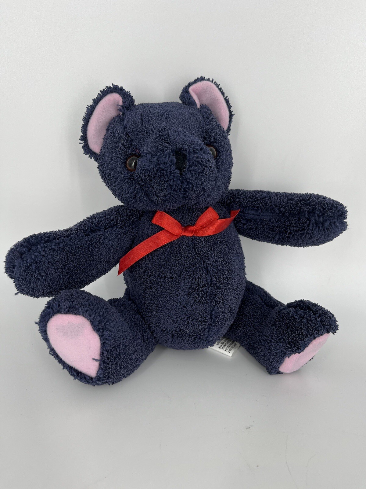 Vintage Tony Toy Royal Blue Teddy Bear Stuffed Plush