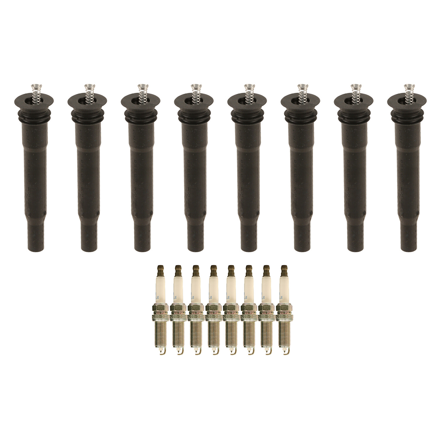 OEM 8 Spark Plug 8 Direct Ignition Coil Boot Kit For W204 C216 W209 W219 W211