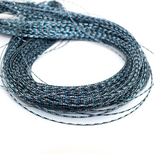 100Yards 1mm Variegated Metallic Tinsel Twine Thread Jewelry String Beading Cord - Picture 5 of 12