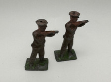 Vintage Barclay Lead toy soldiers infantry dimestore WW2